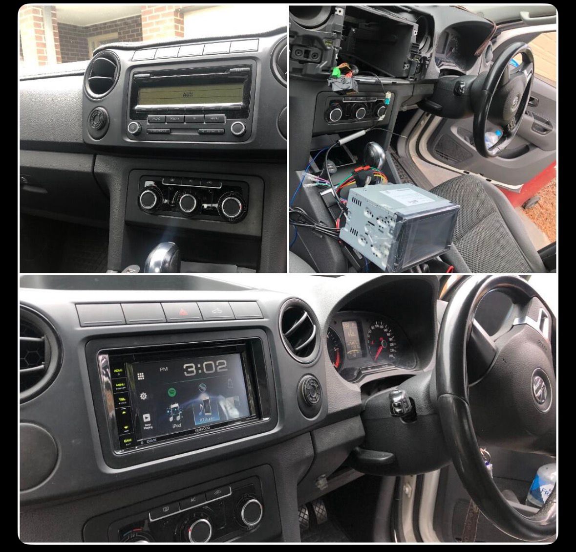 Steering control and head unit repair